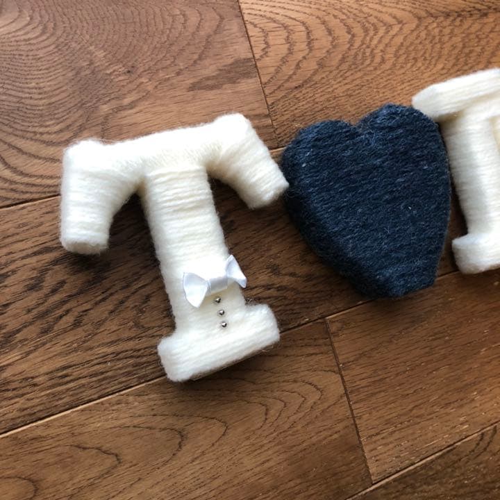 [miyu様確認用]アルファベット　オブジェ