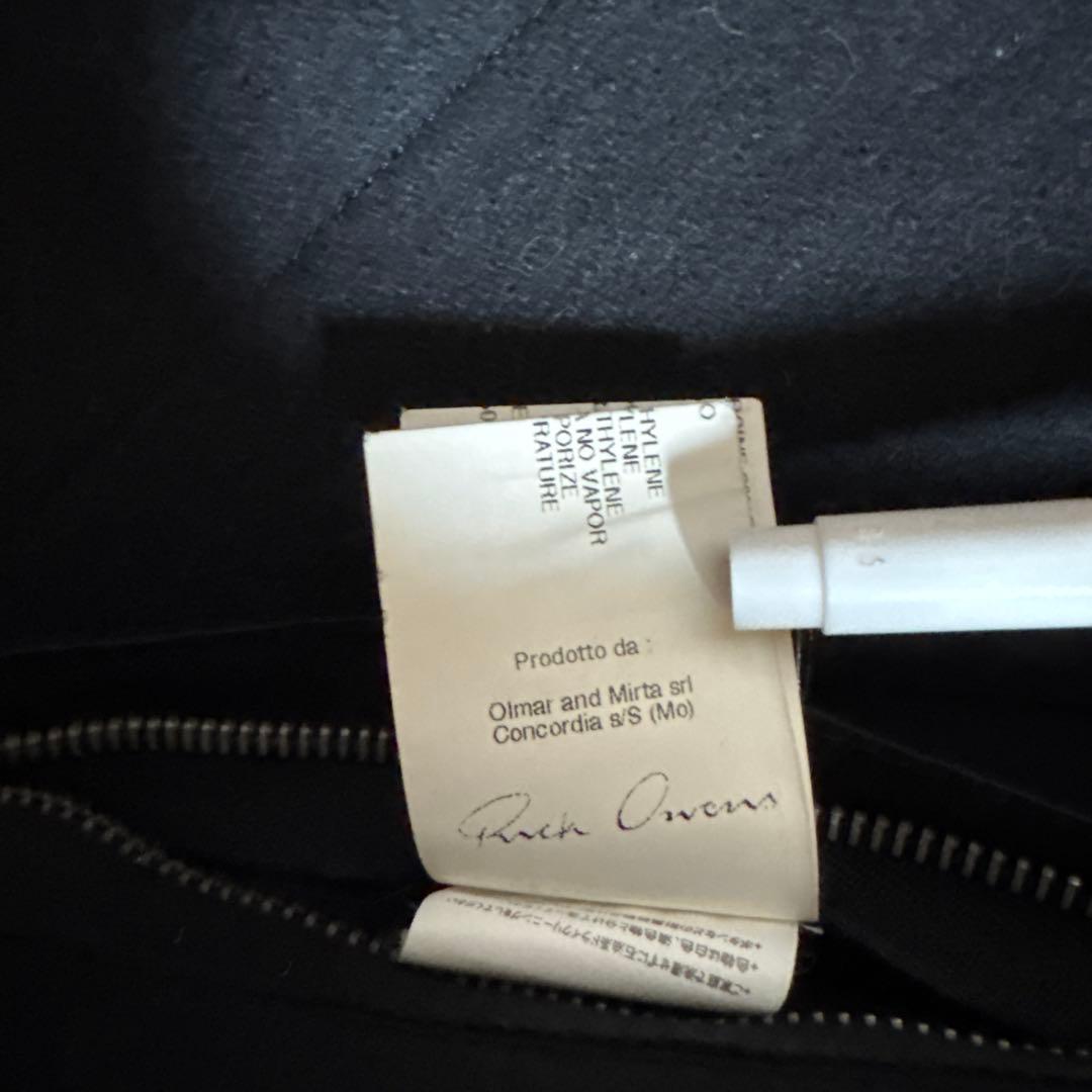 Rick Owens 48 バージンウールコート