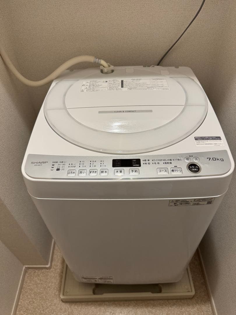 SHARP 洗濯機 ES-GE7F 7.0kg（送料込）