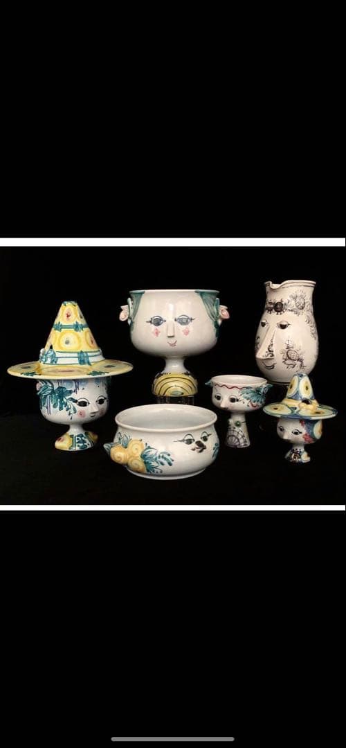 ビヨンヴィンブラッド　ビンテージ1960年スタジオ手書き一点物作品孔雀レディー