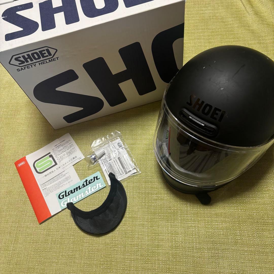 SHOEI グラムスター Glamster マットブラックMサイズ