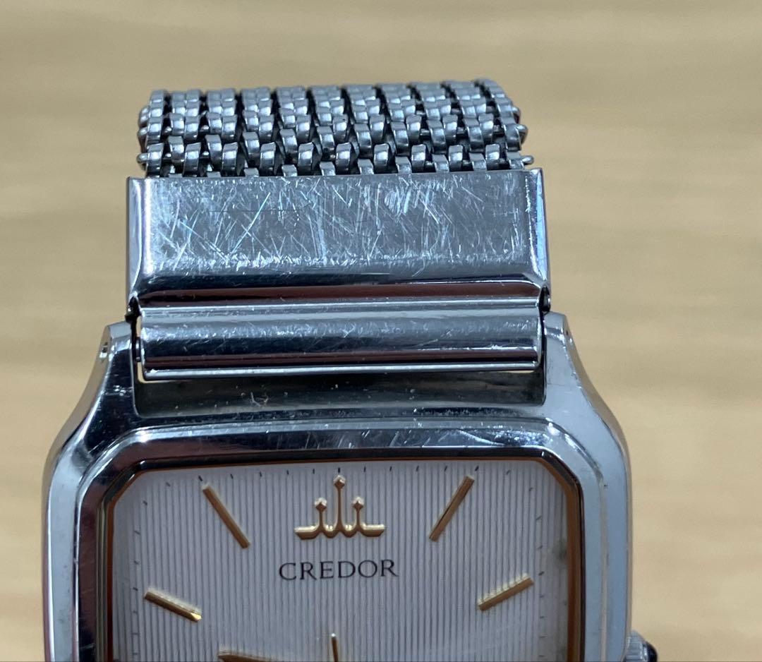 値下げ！SEIKO CREDOR 7771-5030 ベルト クォーツ 不動