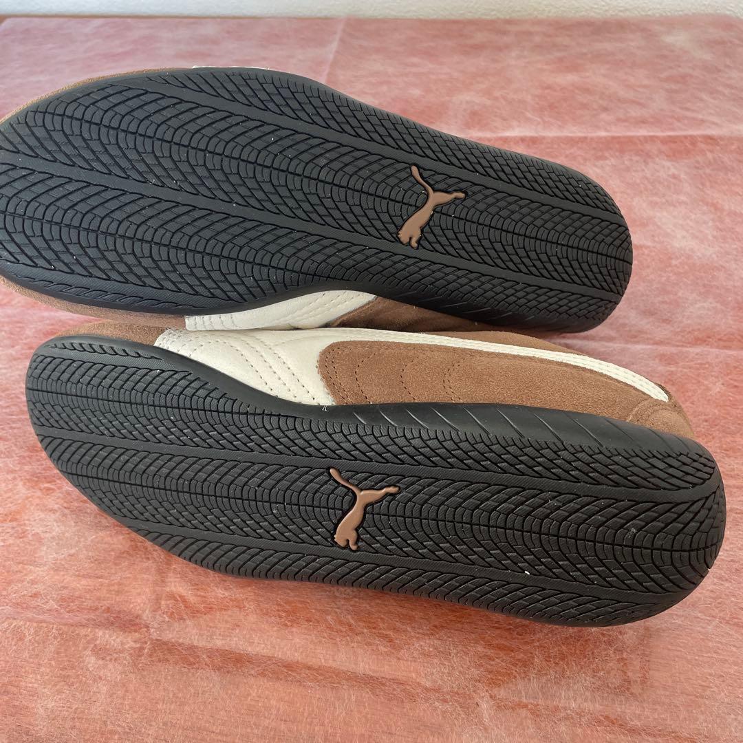 中古品　PUMA プーマ　スピードキャット　スニーカー　ブラウン　25.0cm