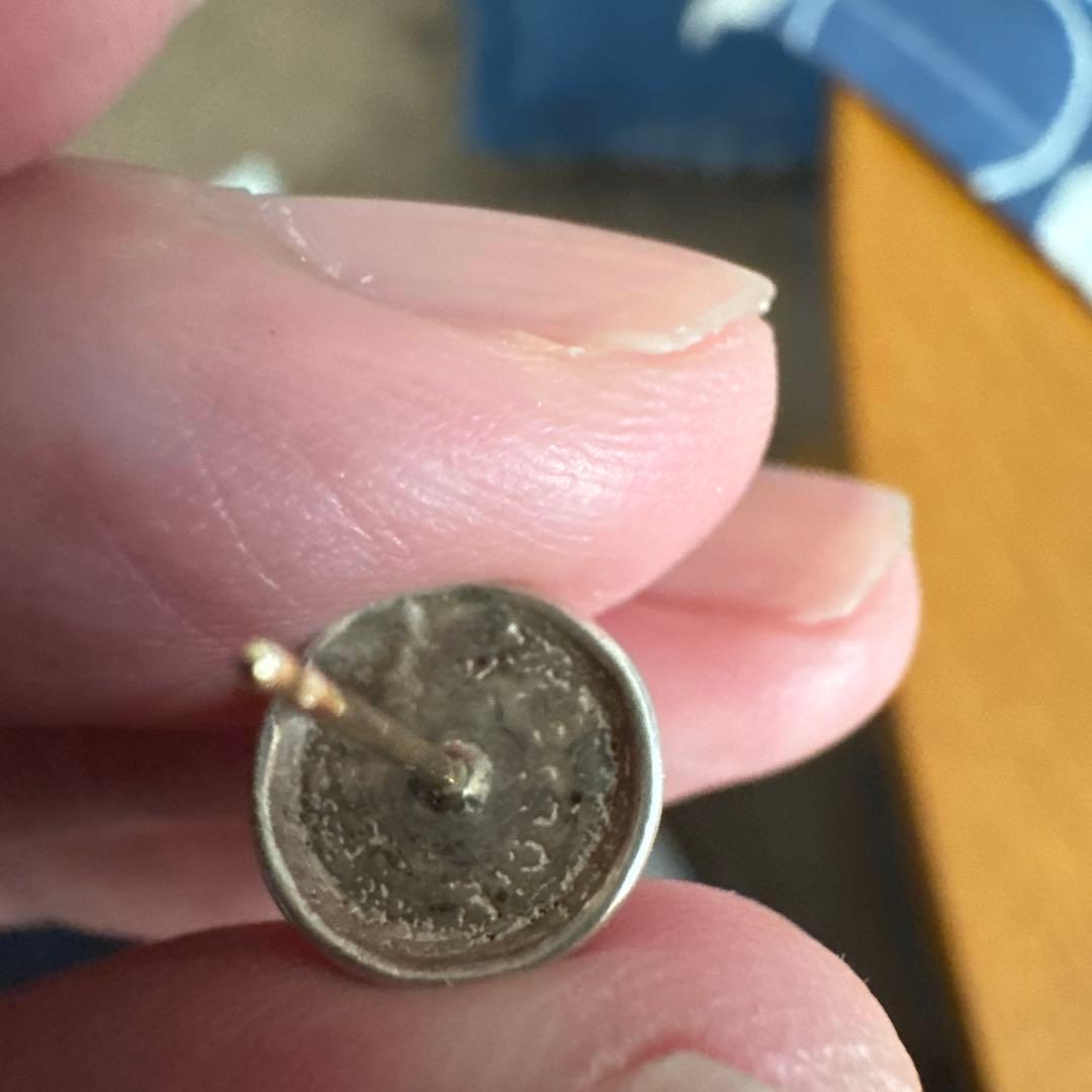 Chrome Hearts クロムハーツ　クロスボール　ピアス　cross