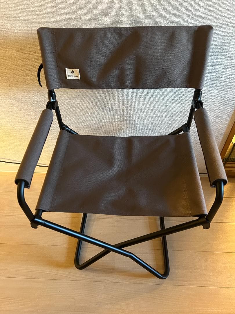 （美品） peak FDチェア ブラウン　（A)