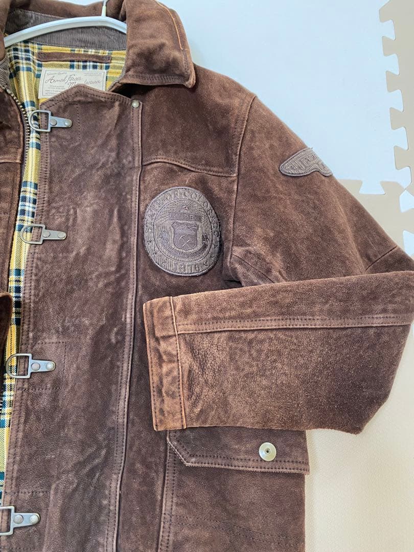 AVIREX（アヴィレックス）メンズアンティークスウェードファイヤー