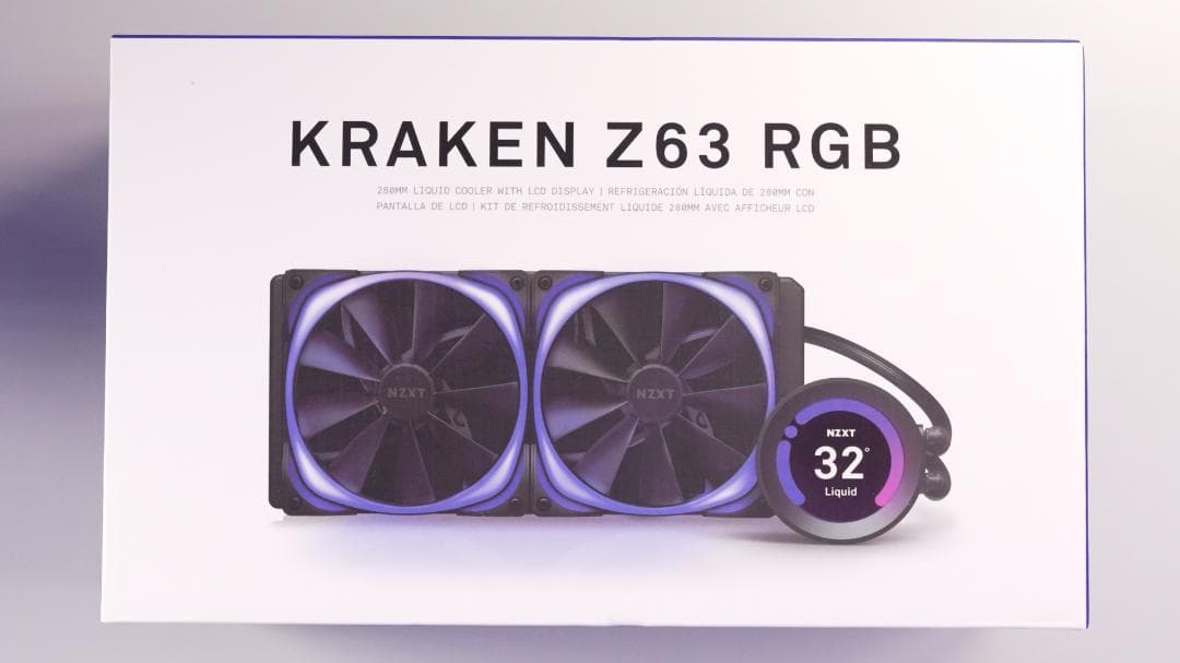 NZXT KRAKEN Z63 RGB WHITE 簡易水冷　CPUクーラー