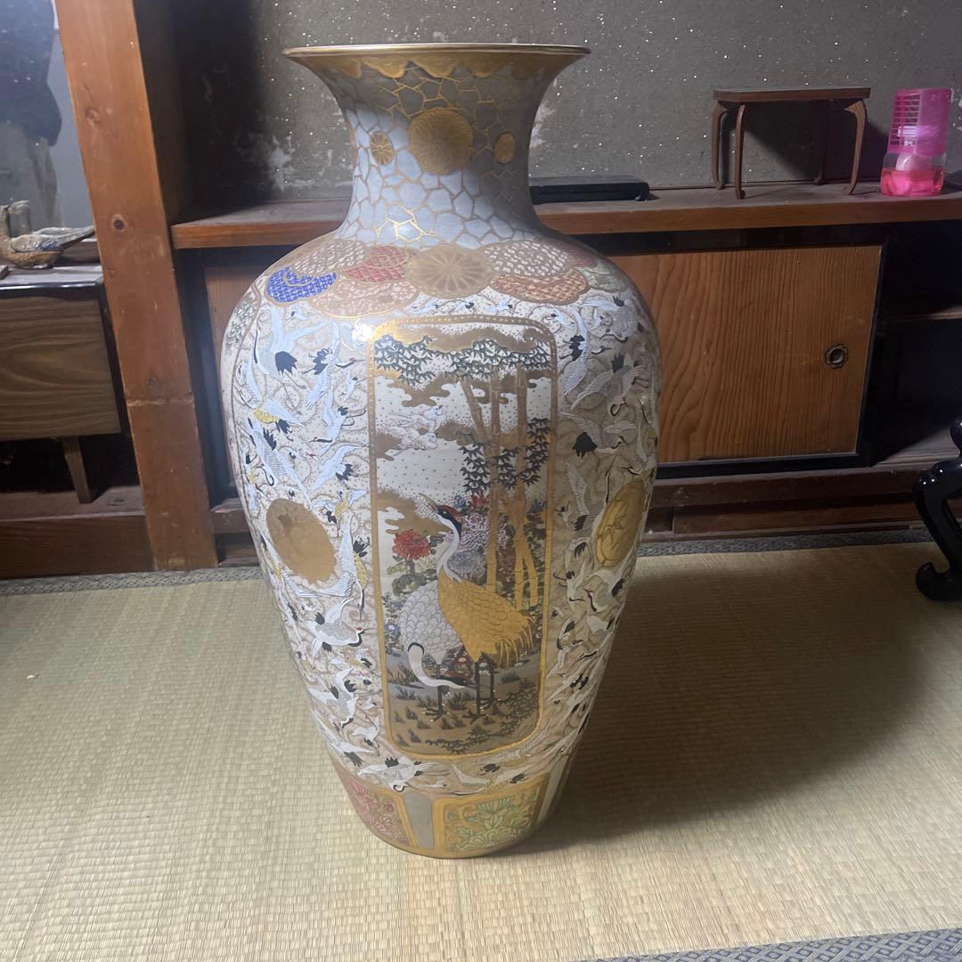 薩摩　大型花瓶