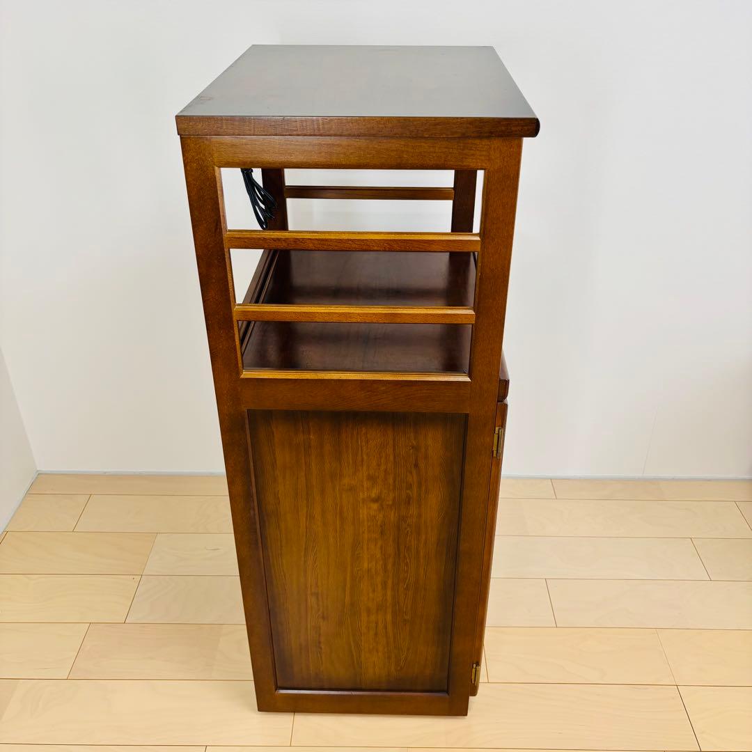 カリモク レンジ台 キャスター 100V 電源 2口 カリモク家具 送料込み