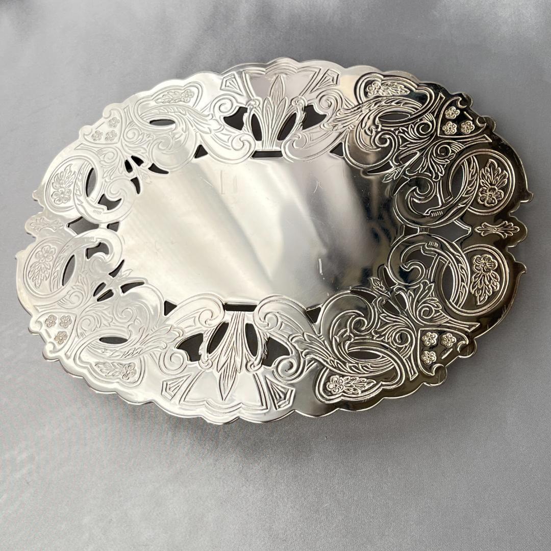 【Wallace】オーバルのティーセンター ティー / ポットスタンド 22cm