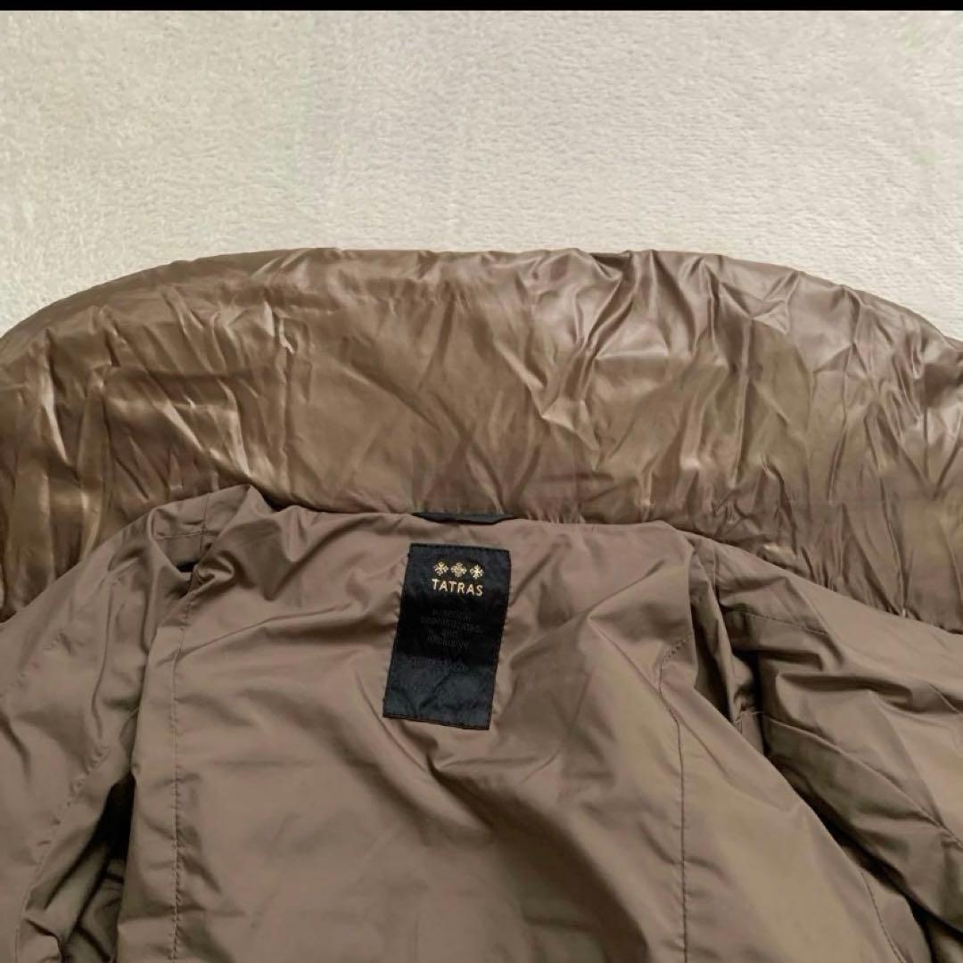 TATRAS タトラス　ダウンジャケット S ブラウン　ウエストベルト