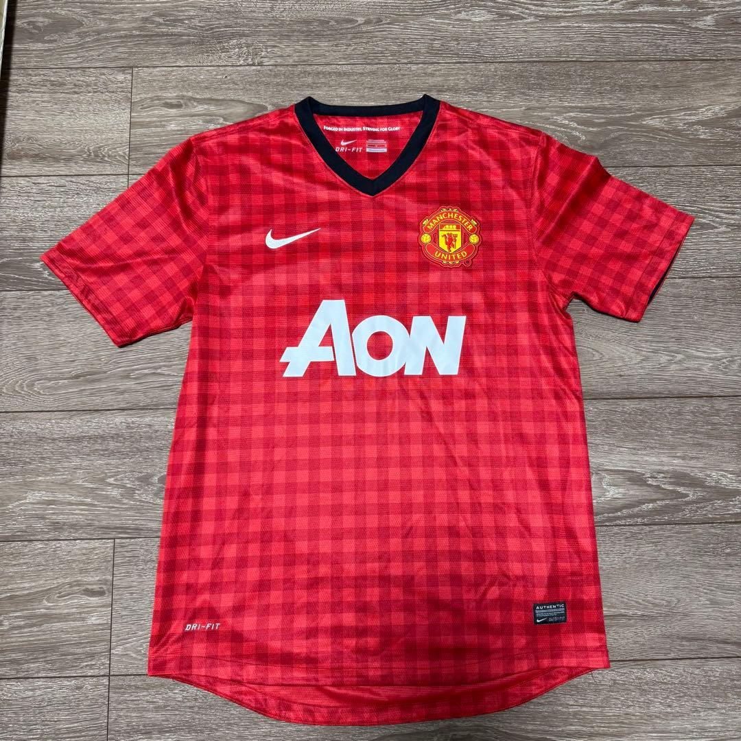 Nike正規品 マンチェスターユナイテッド 12/13 ユニフォーム ホーム L