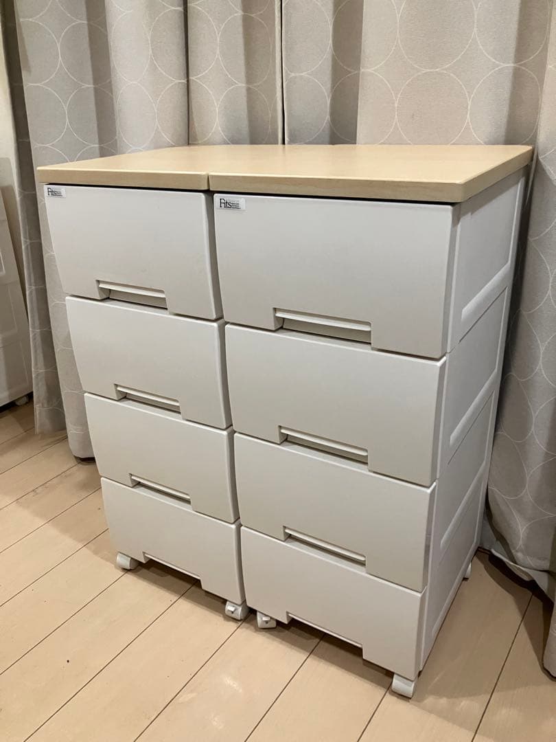 フィッツプラス チェスト 幅35cm F3504 4段（高さ85cm）