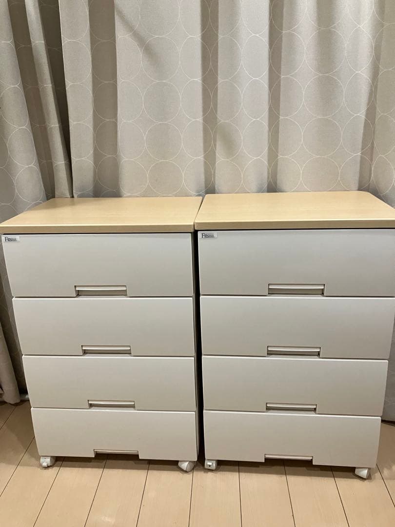 フィッツプラス チェスト 幅35cm F3504 4段（高さ85cm）