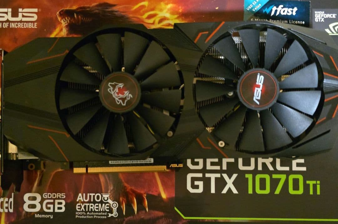 葵*前様 ASUS GTX 1070ti CERBERUS グラフィックボード