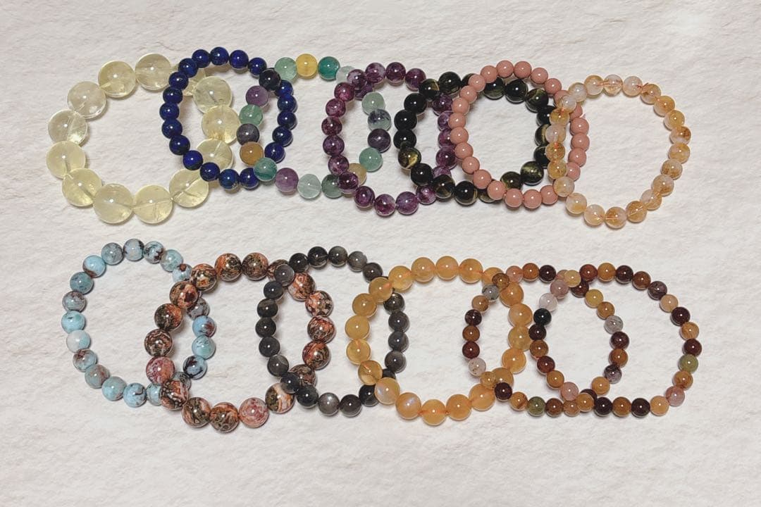 天然石　ブレスレットまとめ売り