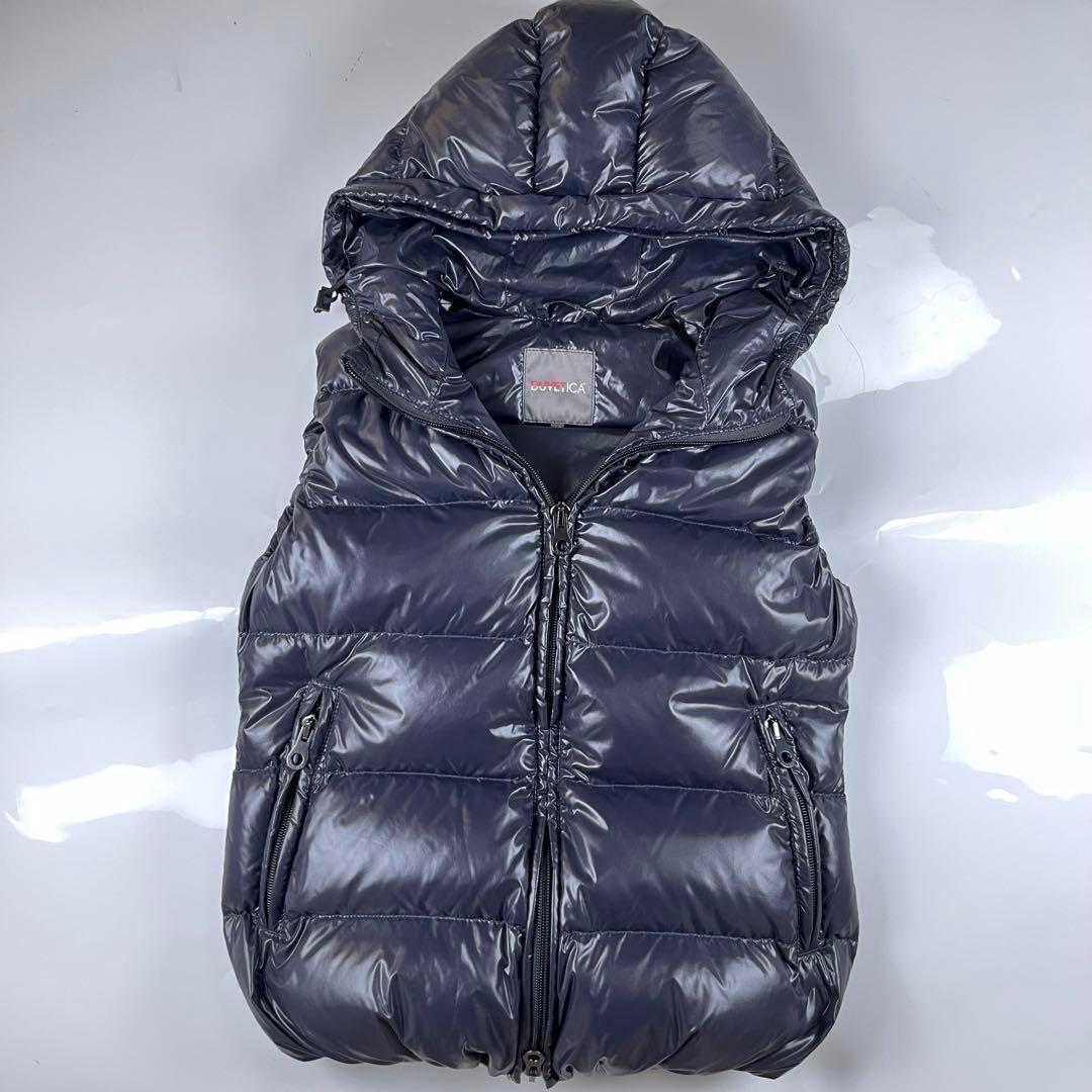 【極美品】DUVETICA デュベティカ ダウンベスト L フード付き 42