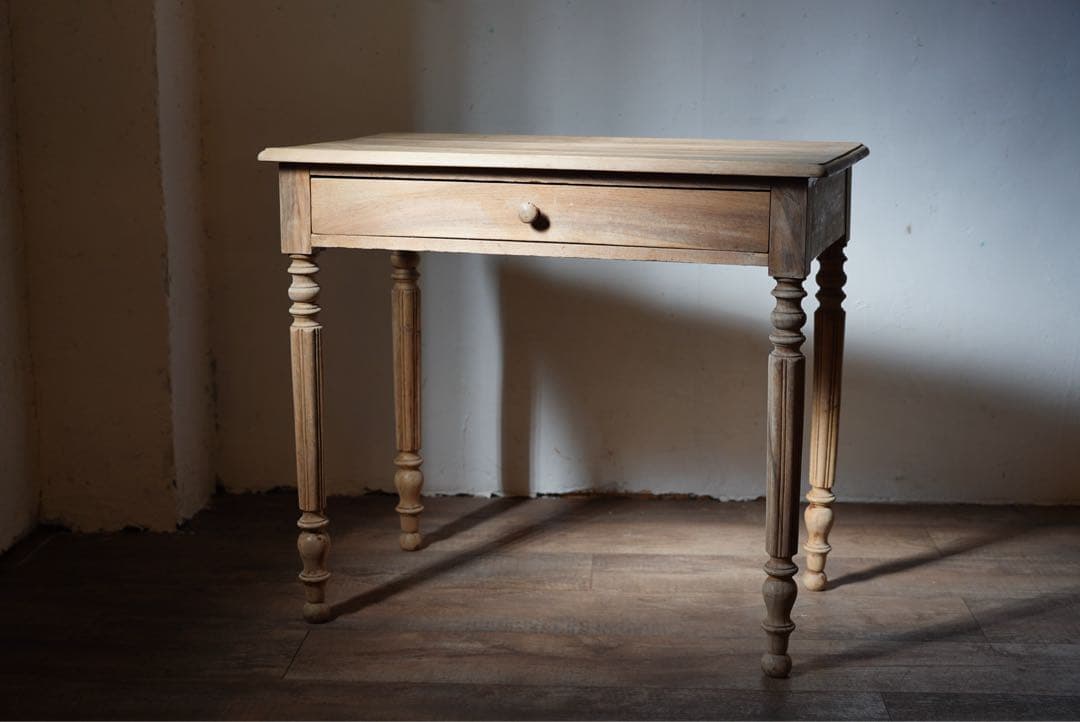 アンティーク　フランス　テーブル　デスク　作業デスク　作業机　作業台　机