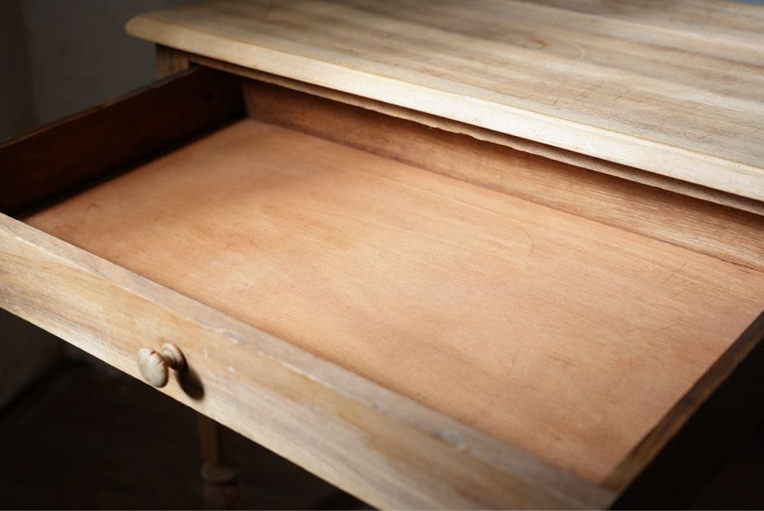 アンティーク　フランス　テーブル　デスク　作業デスク　作業机　作業台　机