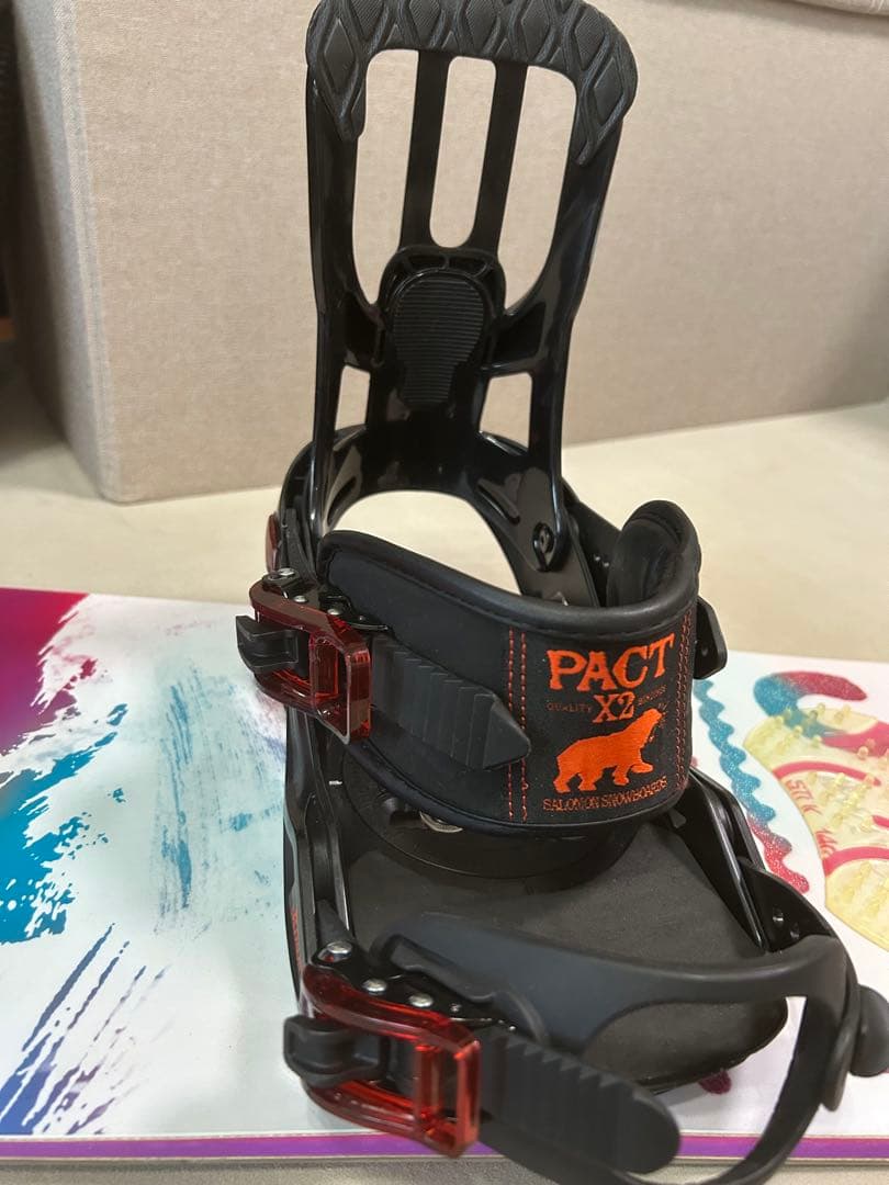 スノーボードセット　SWIVEL 146 ✖️SALOMONビンディング　ケース付