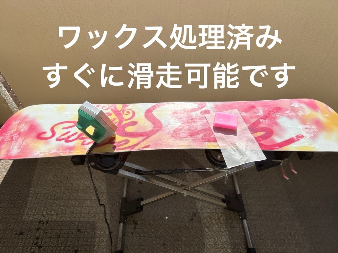 スノーボードセット　SWIVEL 146 ✖️SALOMONビンディング　ケース付