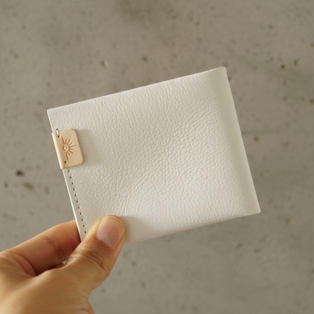 防水撥水レザー ダイニーマ コンパクトウォレット