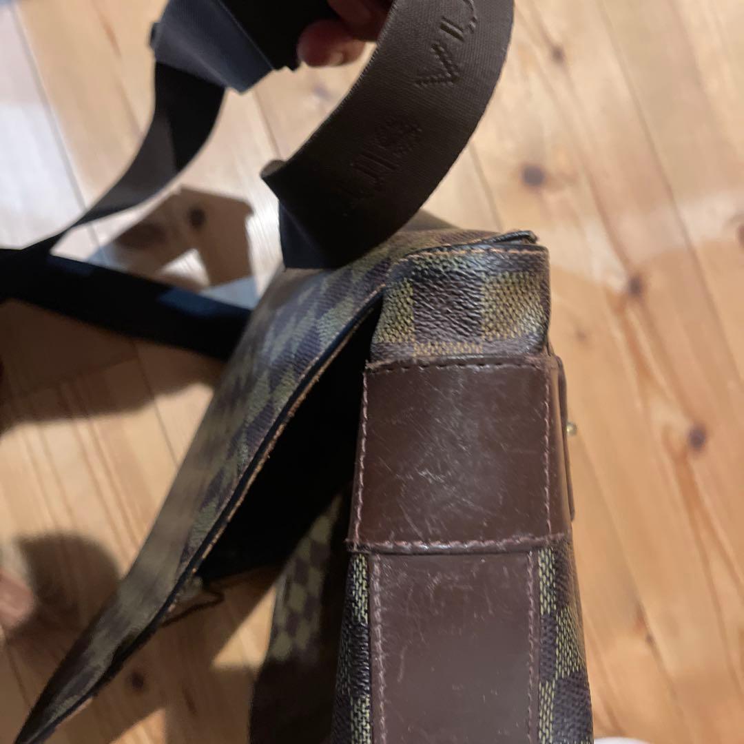 訳あり Louis Vuitton ダミエ メッセンジャーバッグ