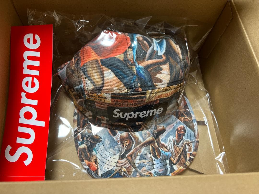 Supreme 25ss Ernie Barnes Camp Cap 〆8/1