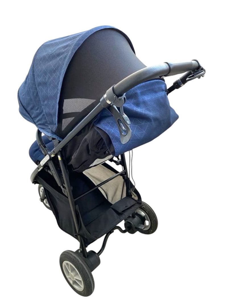 Aprica スムーヴ プレミアム ベビーカー 紺
