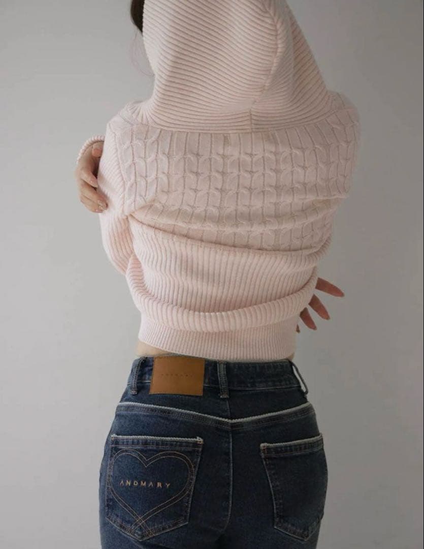 n*n様 andmary Heart stitch denim Sサイズ