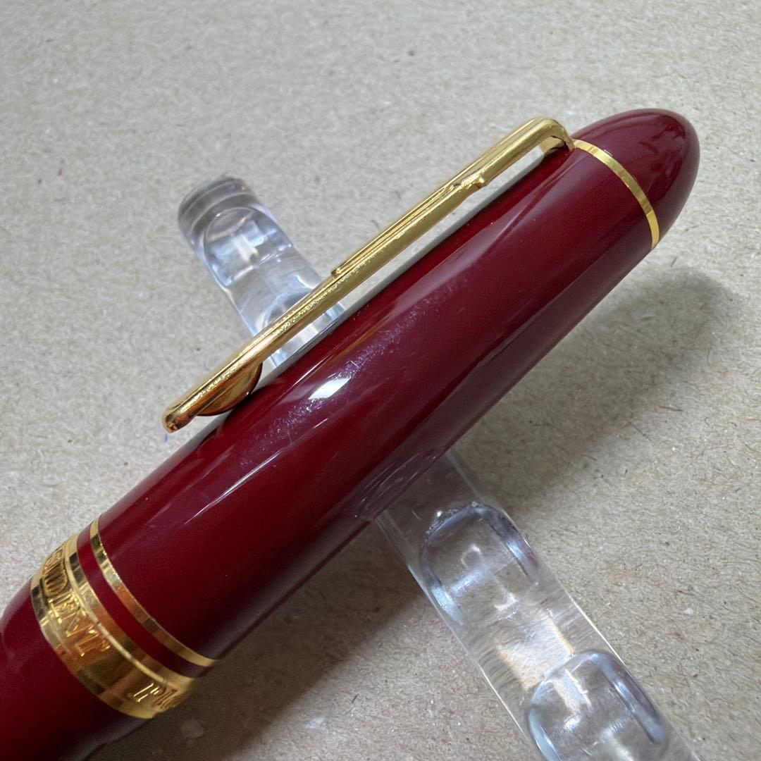 PLATINUM プラチナ 万年筆 プレジデント レッド軸 UEF 18k