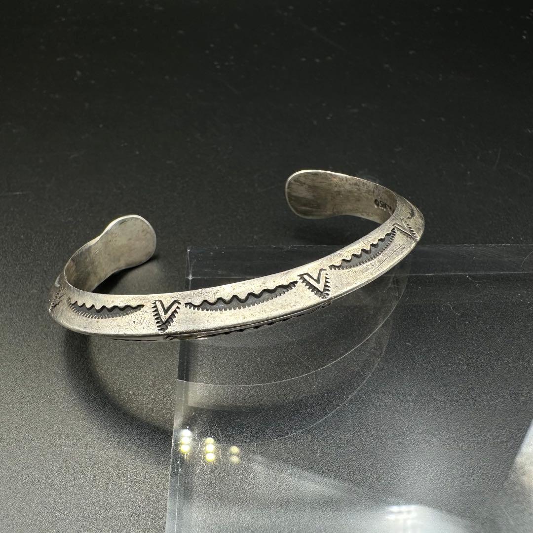 専用Navajo al somers インゴットシルバー　トライアングルバングル