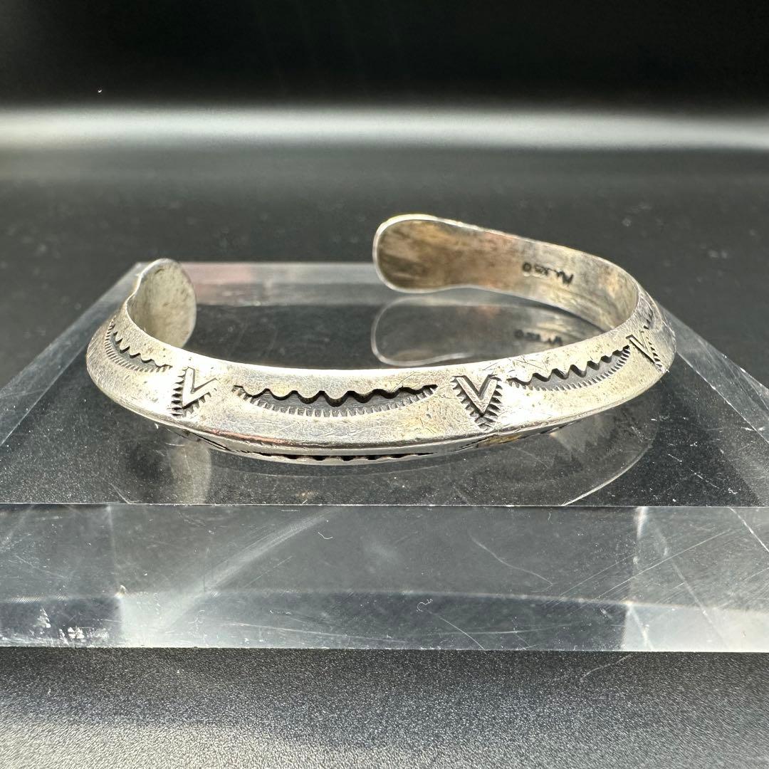 専用Navajo al somers インゴットシルバー　トライアングルバングル