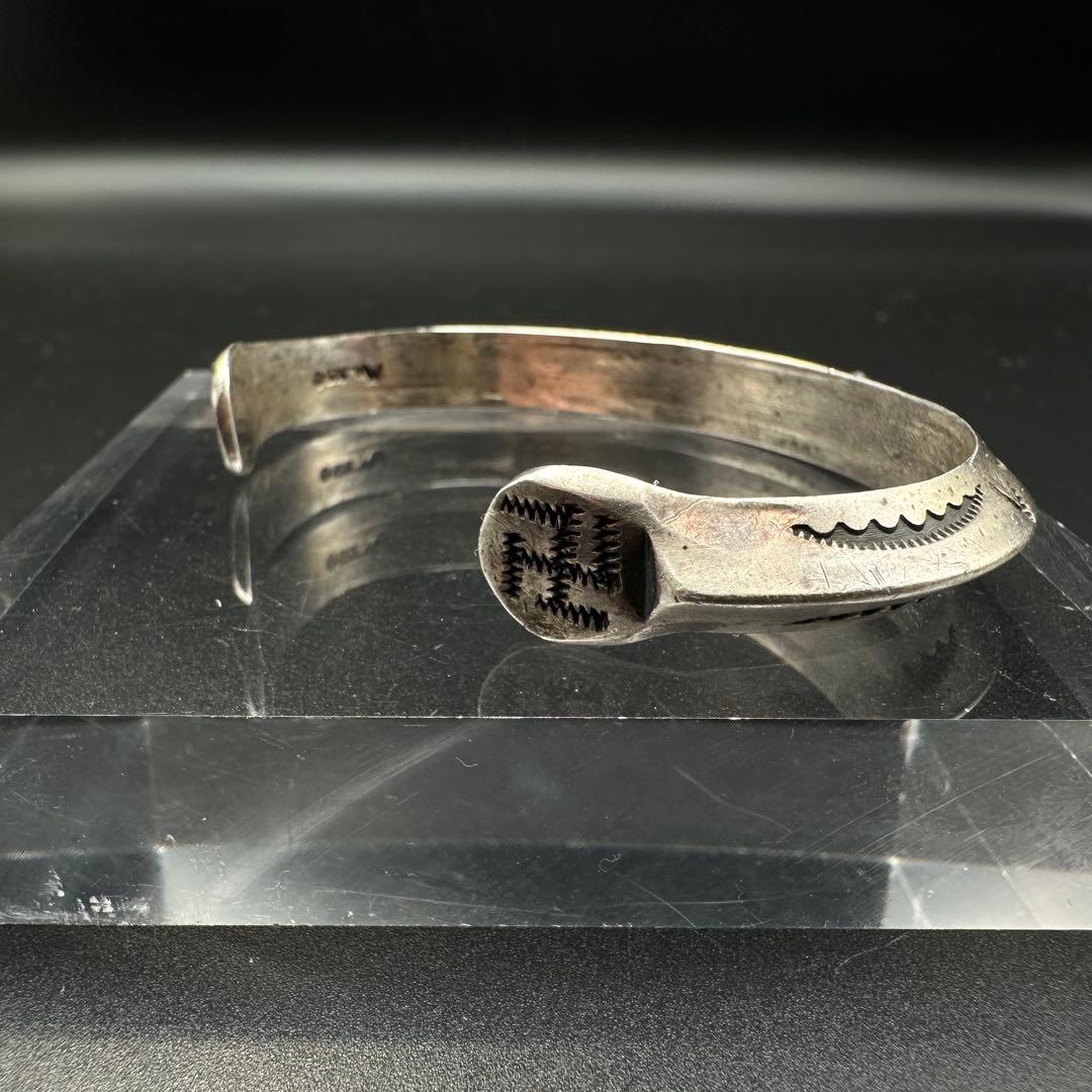 専用Navajo al somers インゴットシルバー　トライアングルバングル