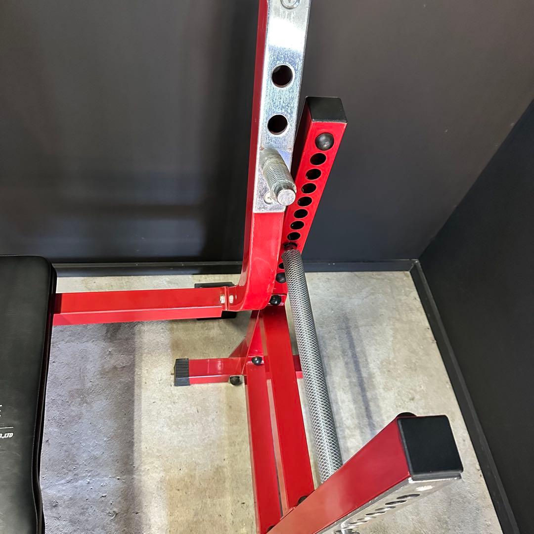 ファイティングロード ベンチプレスセット セーフティーバー付き　筋トレ器具