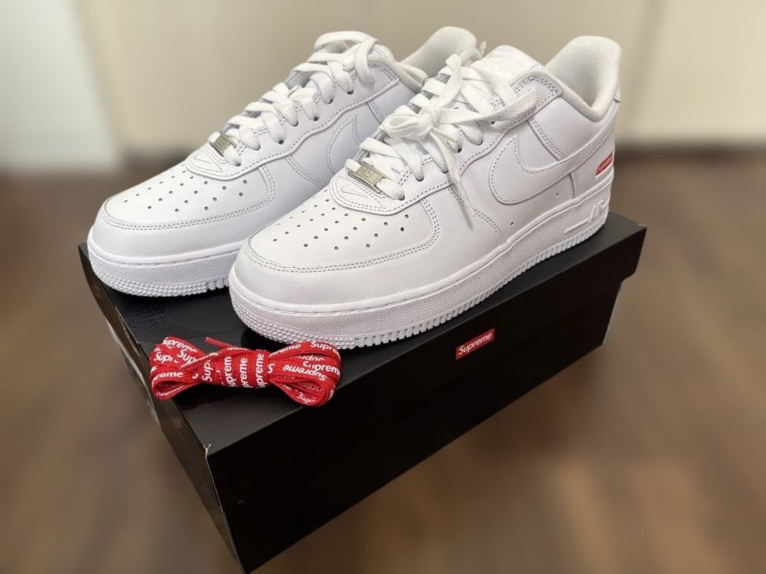 新品 Supreme×NIKE AIR FORCE 1 LOW SP 27cm