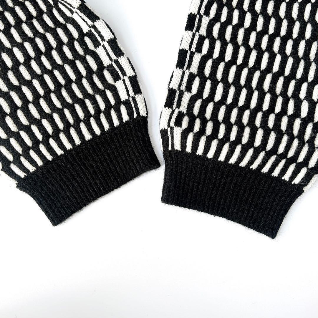 ウ*ー様 美品⁑セオリー　カシミヤ100% プレーテッドケーブルニット　ブラック