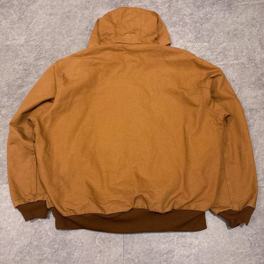 Carhartt J131 USA製 アクティブジャケット BRN 2XL 良好