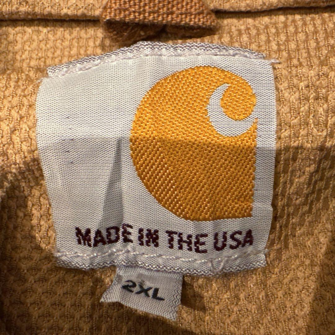 Carhartt J131 USA製 アクティブジャケット BRN 2XL 良好
