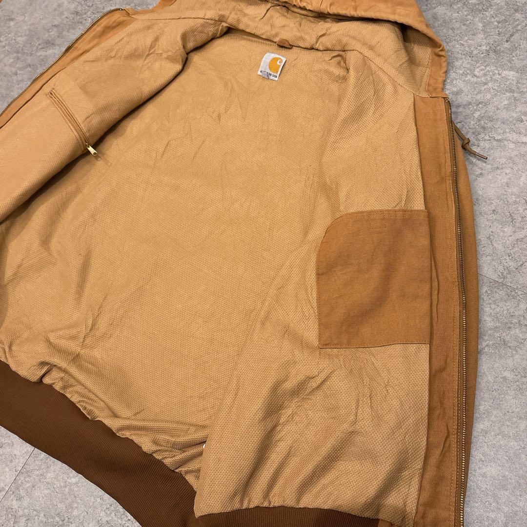 Carhartt J131 USA製 アクティブジャケット BRN 2XL 良好