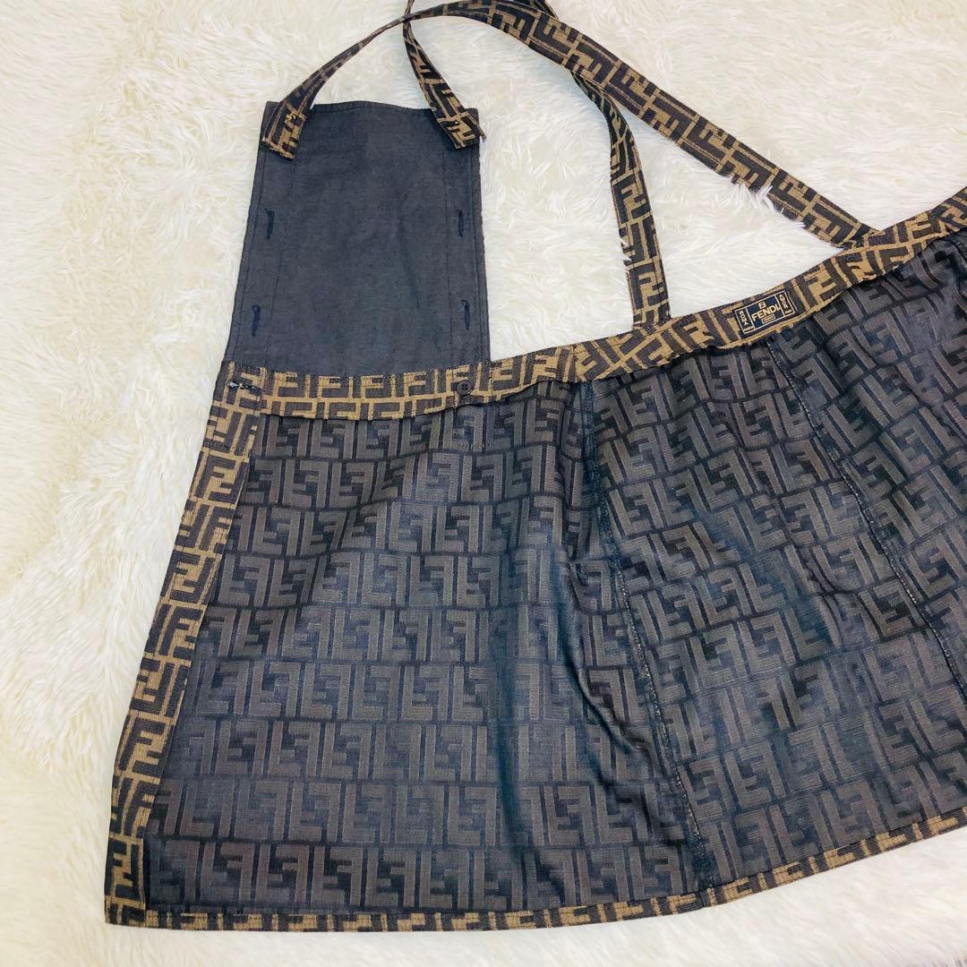 希少　FENDI ズッカ柄　サロペットワンピース