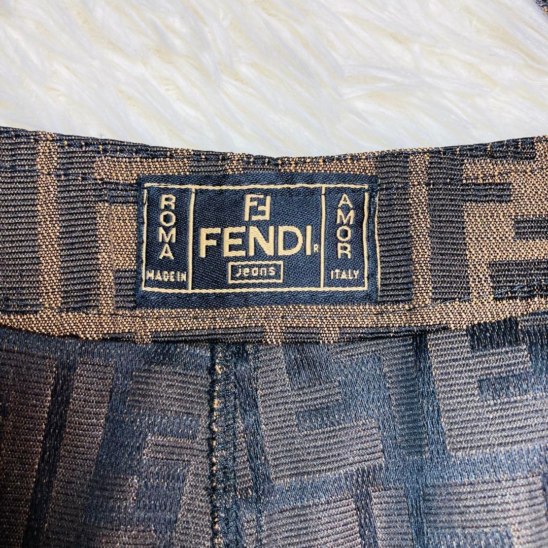 希少　FENDI ズッカ柄　サロペットワンピース