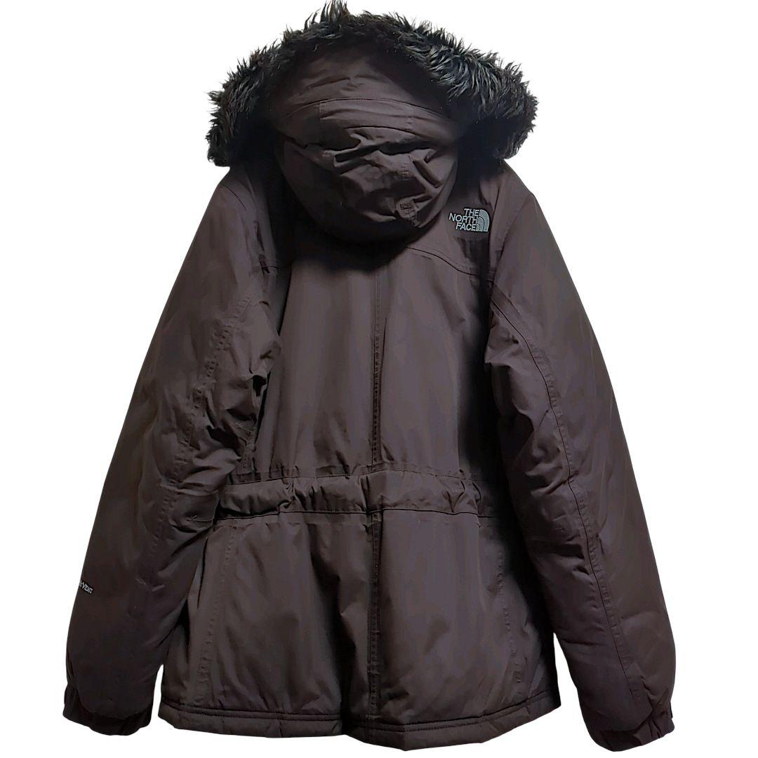 ノースフェイスダウンジャケット　HYVENT　ベルト付き　レディースL古着