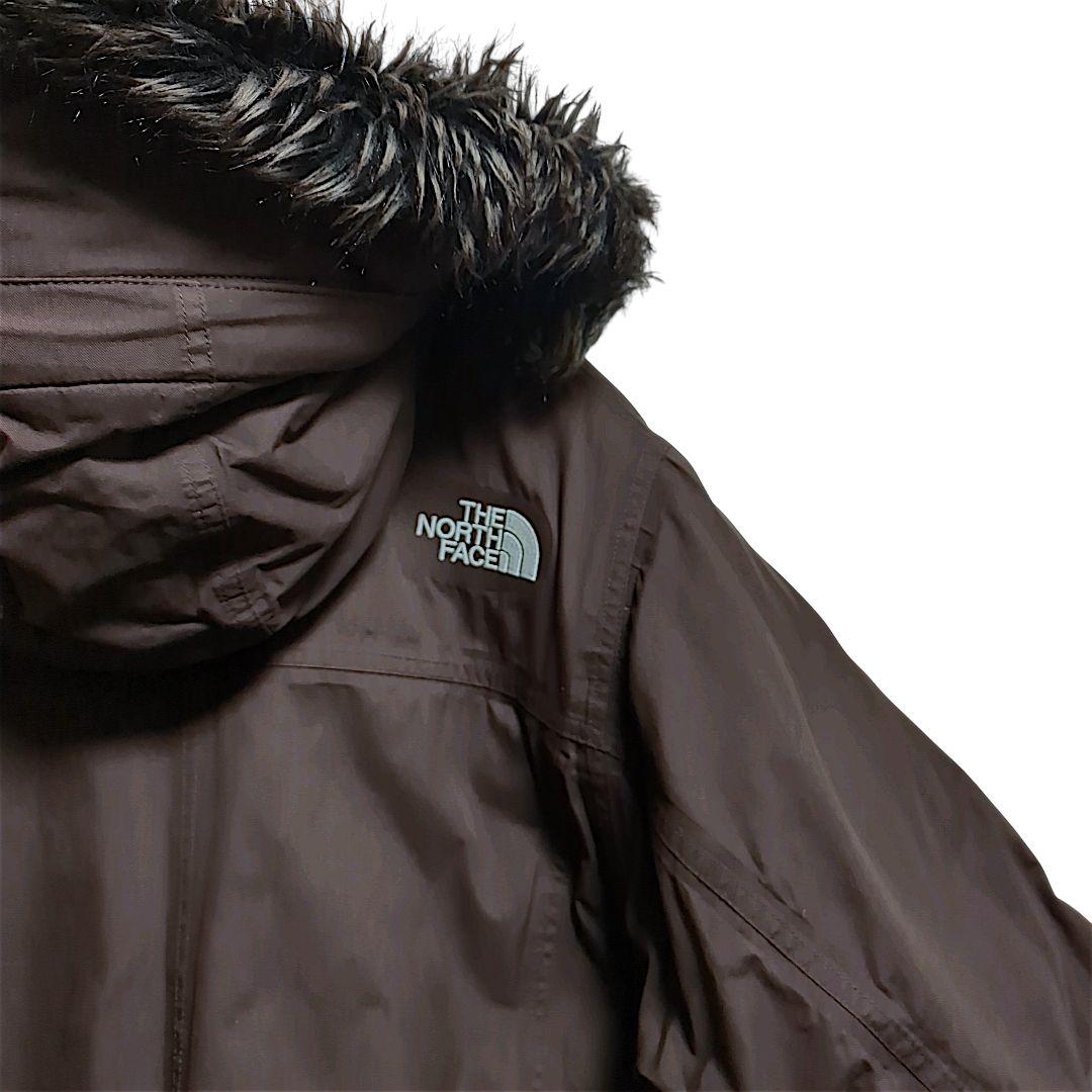 ノースフェイスダウンジャケット　HYVENT　ベルト付き　レディースL古着