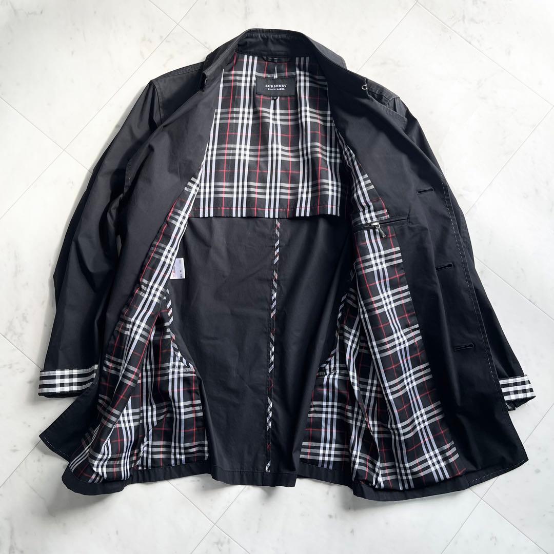 BURBERRY BLACK LABEL ショート丈 コート ノバチェック M