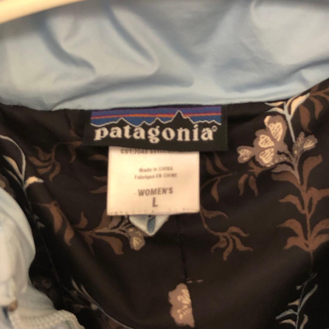 patagonia レディース ダウンジャケット L ライトブルー