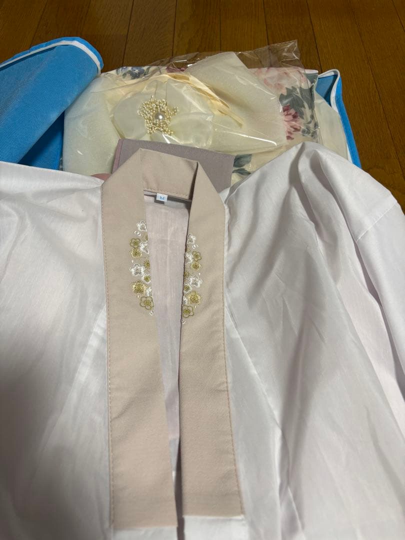 卒業式袴セット 160 キャサリンコテージ　ダリア柄ピンク