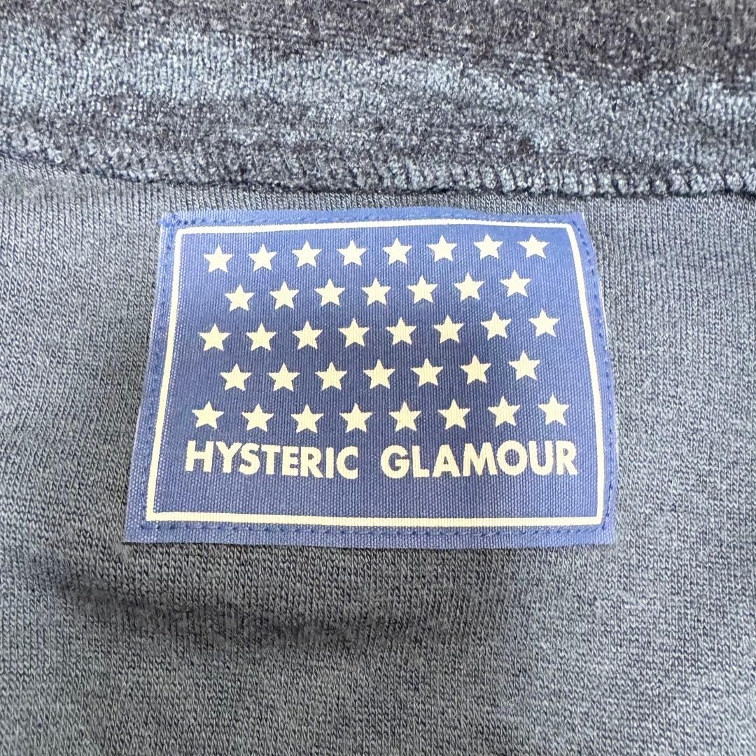 y2k❤️00s HYSTERIC GLAMOUR パイル地 ロゴ ジャージ