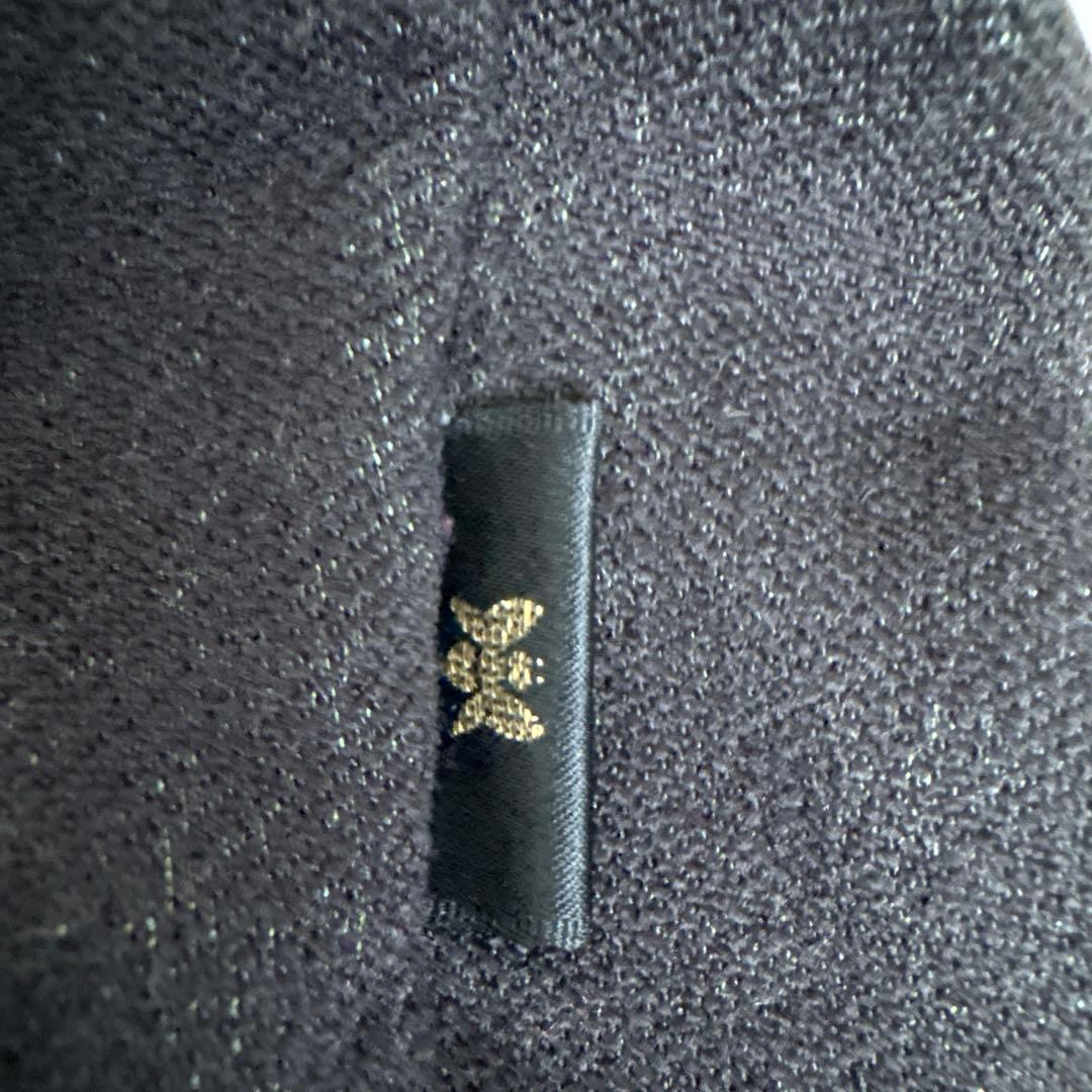 【美品】シンクビー トートバッグ ゴブラン織り 刺繍 スパンコール 花柄 レザー