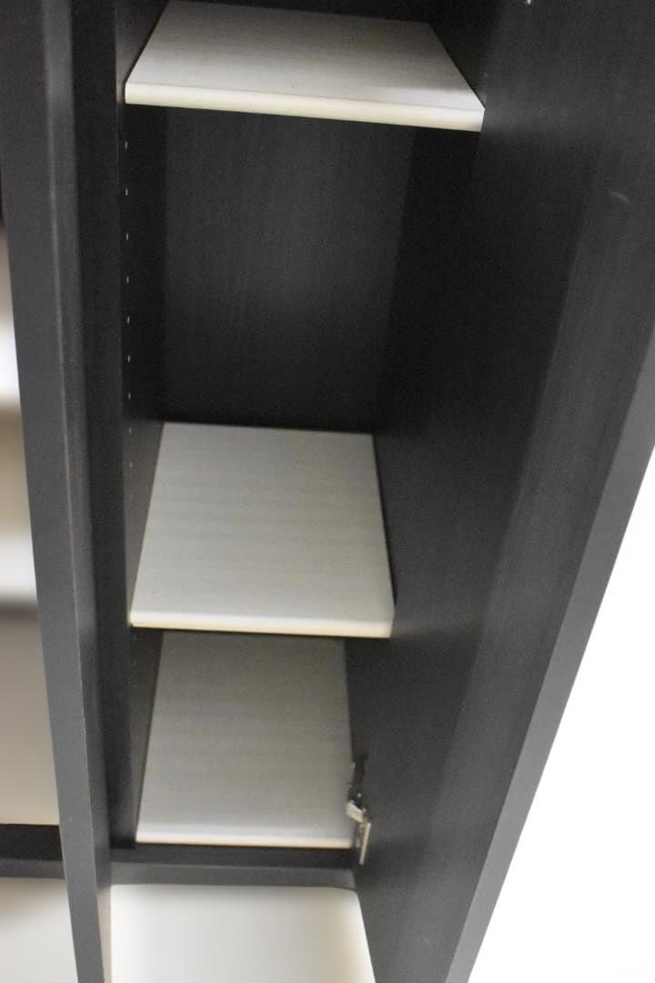 【日本製】　シューズラック　75cm幅　ブラック　美品